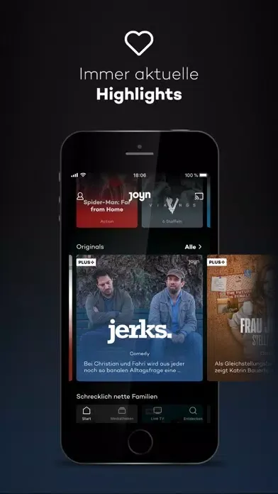 Tangkapan skrin Joyn | deine Streaming App