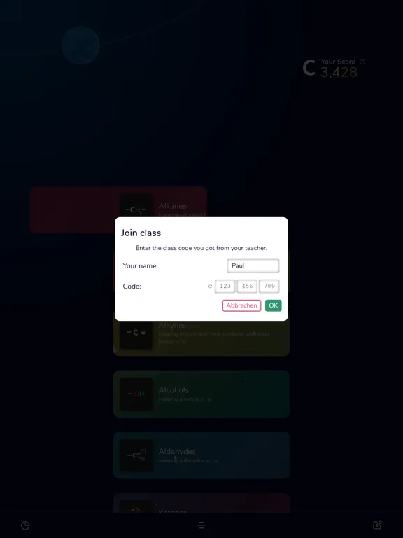 Learn IUPAC Nomenclature iPad  Ekran Görüntüleri