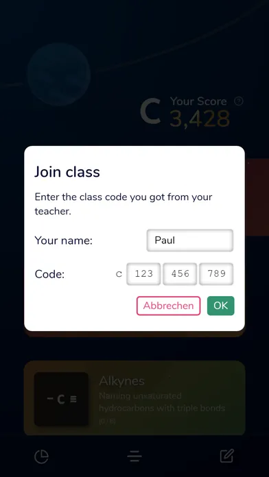 Learn IUPAC Nomenclature Ekran Görüntüleri