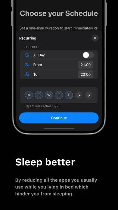 Otium: Block Apps Easily स्क्रीनशॉट