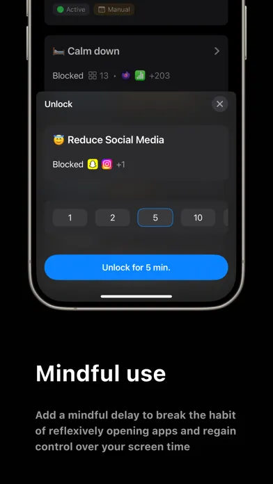 Otium: Block Apps Easily स्क्रीनशॉट