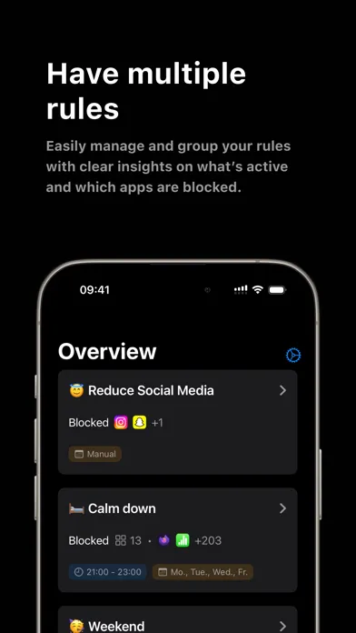 Otium: Block Apps Easily स्क्रीनशॉट