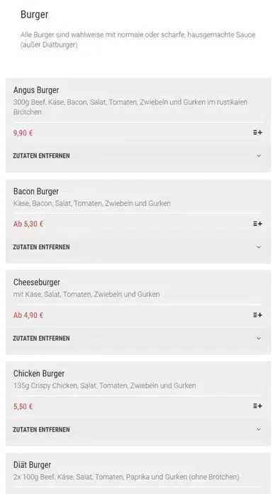 Tangkapan skrin Publo Burger & More (Hainburg)