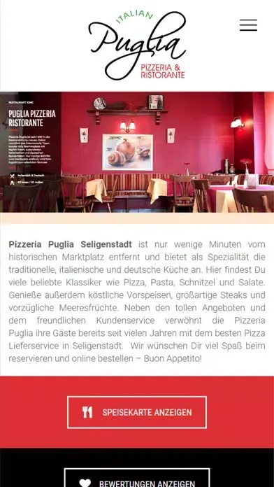 Ristorante Pizzeria Puglia Screenshots