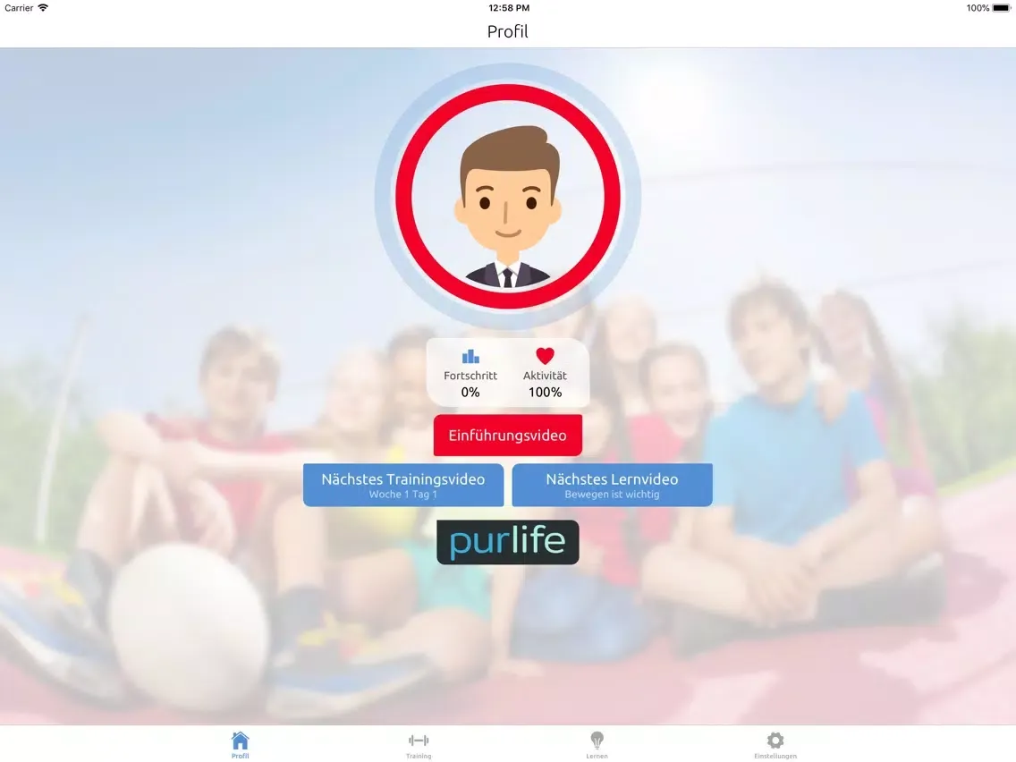 Capturas de tela do FitKids 10-13 Jahre Premium iPad 