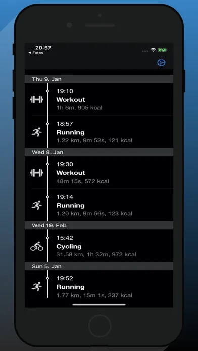 Tangkapan skrin GPX Route Exporter