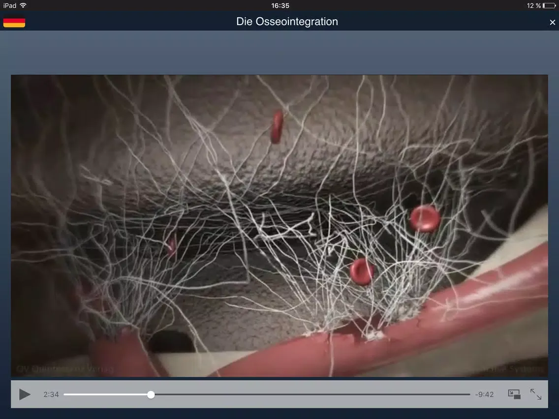 Tangkapan skrin Cell-to-Cell Movies iPad 