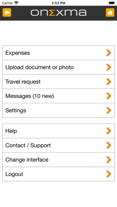 Mobile Expense Reports स्क्रीनशॉट