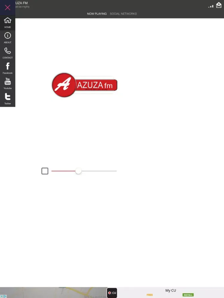 Capturas de pantalla de AZUZA FM iPad 