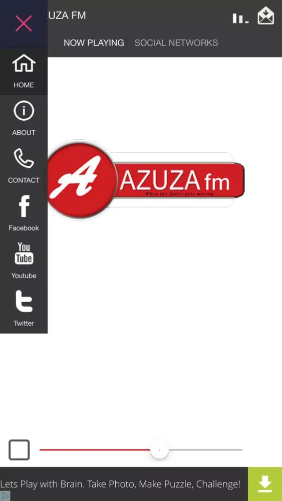 Capturas de pantalla de AZUZA FM