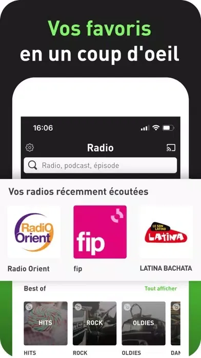 Capturas de pantalla de radio.fr - radio et podcast