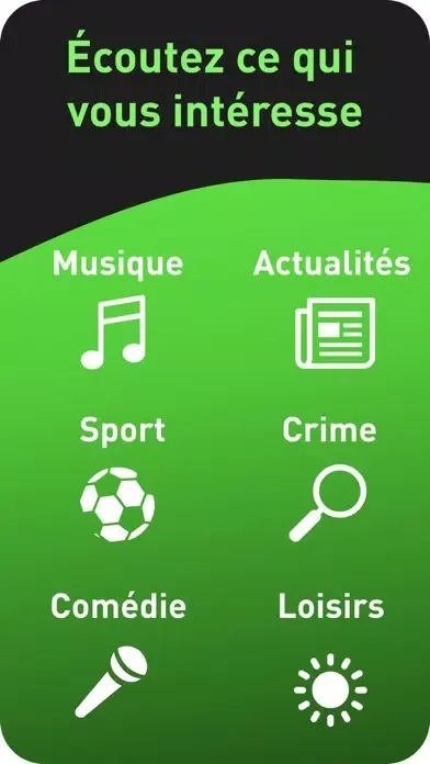 Capturas de pantalla de radio.fr - radio et podcast