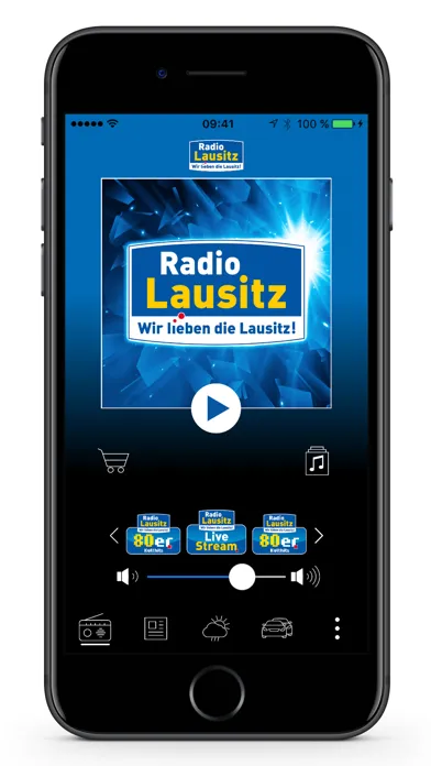 Tangkapan layar Radio Lausitz