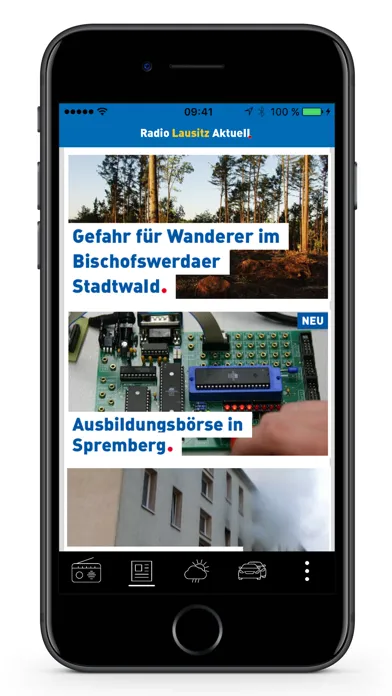 Tangkapan layar Radio Lausitz