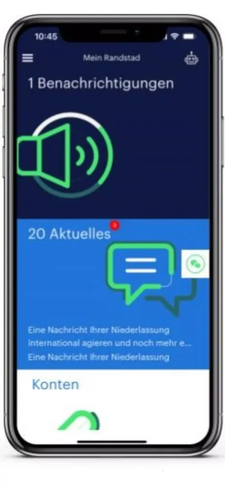 Mein Randstad Screenshots
