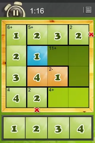 yukendo - Sudoku / KenKen variant سکرین شاٹس