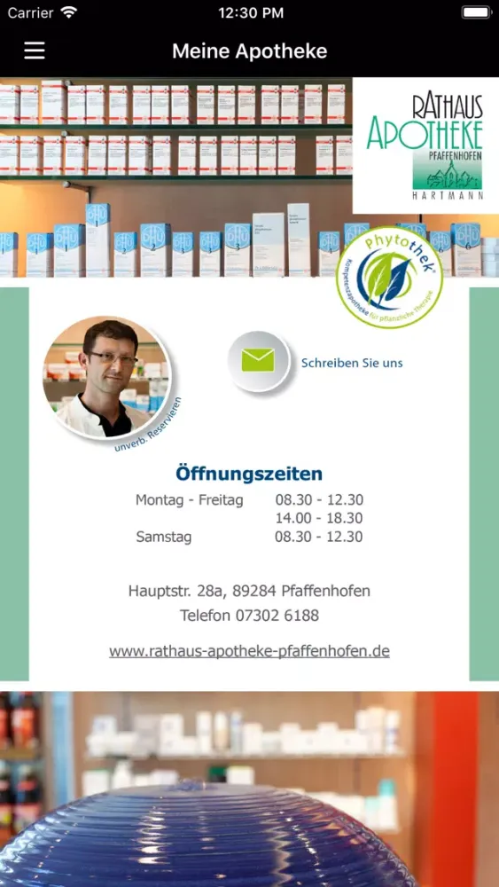 Rathaus-Apotheke - Hartmann應用截圖