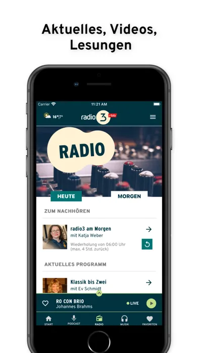 radio3 Ekran Görüntüleri