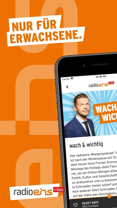 Tangkapan layar radioeins