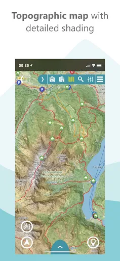 RealityMaps: ski, hike, bike 스크린샷