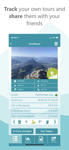 RealityMaps: ski, hike, bike 스크린샷