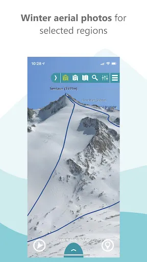 RealityMaps: ski, hike, bike 스크린샷