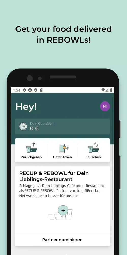 Ảnh chụp màn hình của RECUP