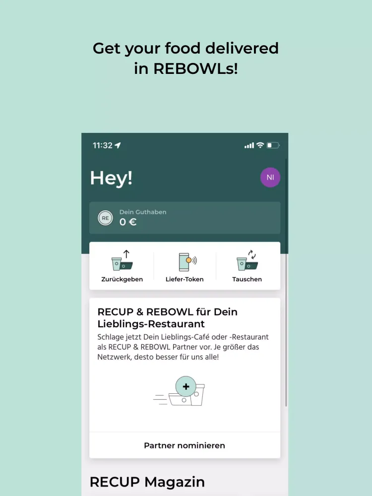 Ảnh chụp màn hình của RECUP