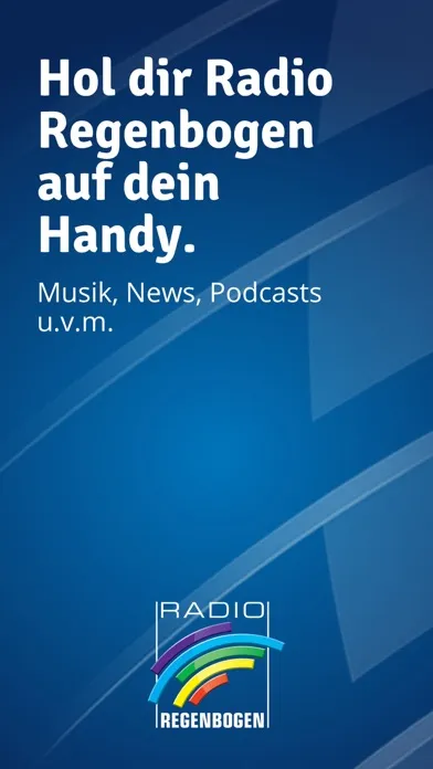 Radio Regenbogen App Screenshots