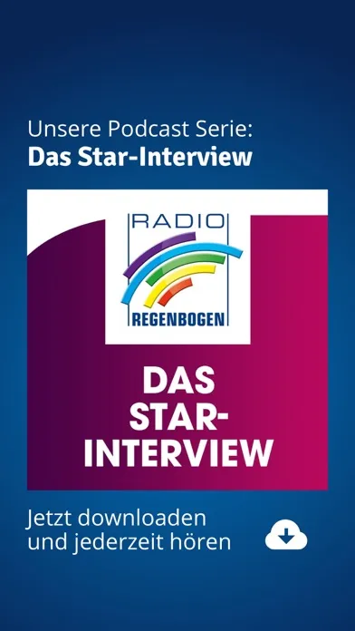 Radio Regenbogen App Screenshots