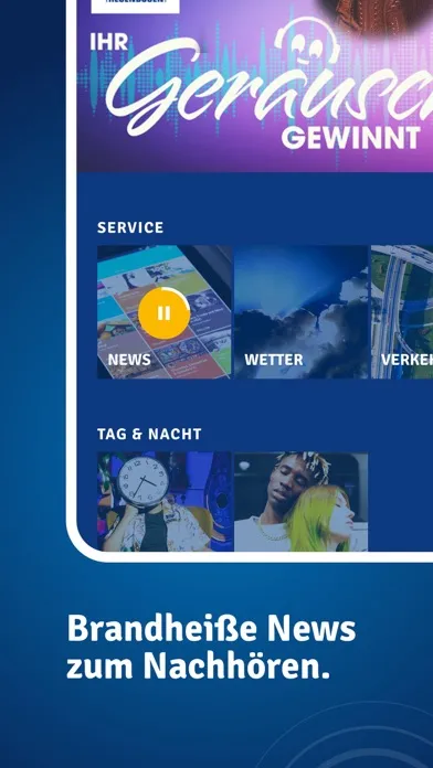 Radio Regenbogen App Screenshots