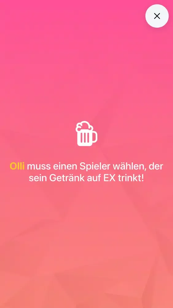 Zrzuty ekranu GO Trinkspiel