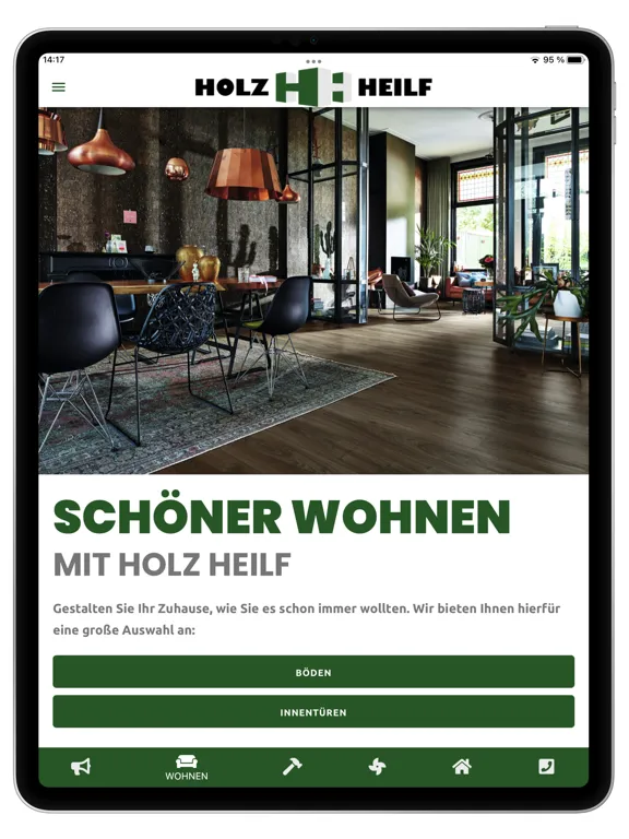 Screenshot di Holz Heilf iPad 