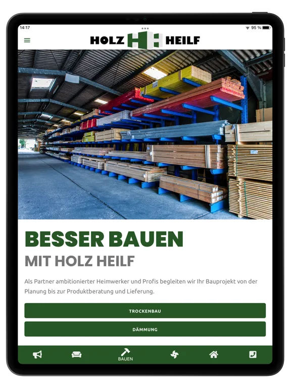 Screenshot di Holz Heilf iPad 