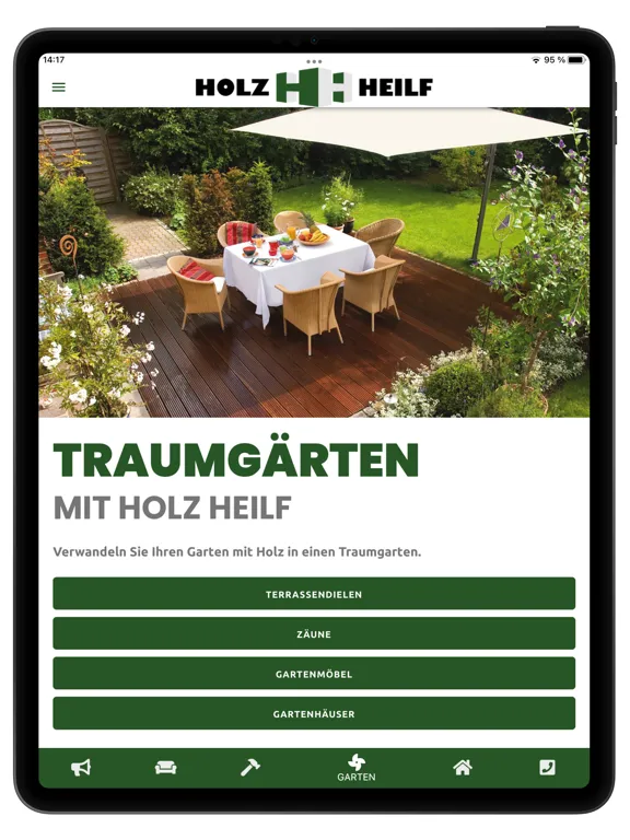 Screenshot di Holz Heilf iPad 