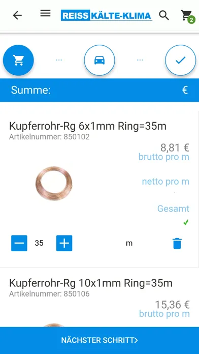 Capturas de pantalla de Reiss Kälte-Klima