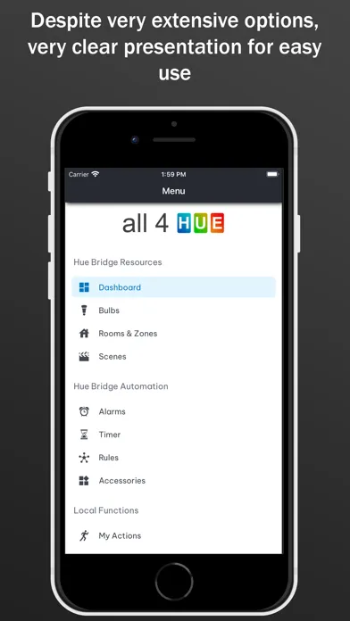 all 4 hue   (for Philips Hue) Screenshots