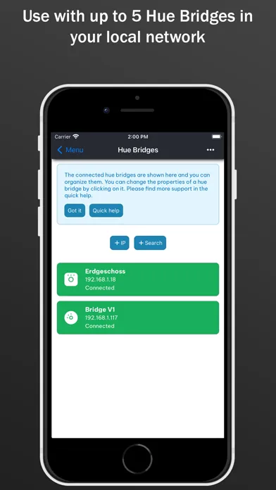 all 4 hue   (for Philips Hue) Screenshots