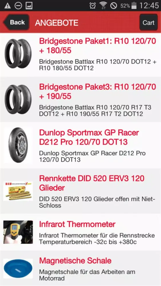 Hobby Racer App স্ক্রিনশট