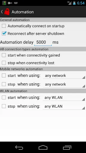 Your Freedom VPN Client Screenshots