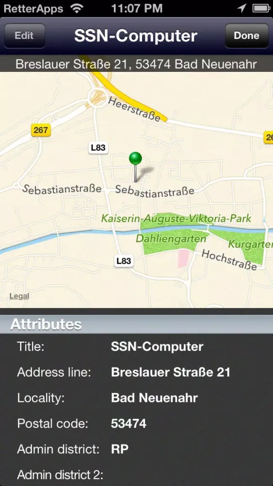 ภาพหน้าจอของ AB Navigator Free (SSN-Computer)