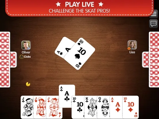 Screenshot di Skat Palace iPad 