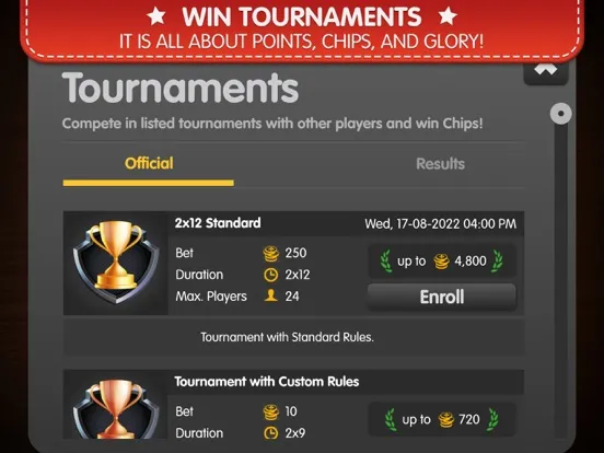 Screenshot di Skat Palace iPad 