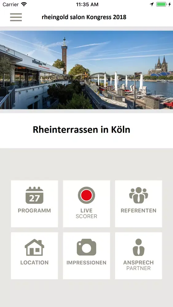rheingold salon Kongress 2018 Screenshots