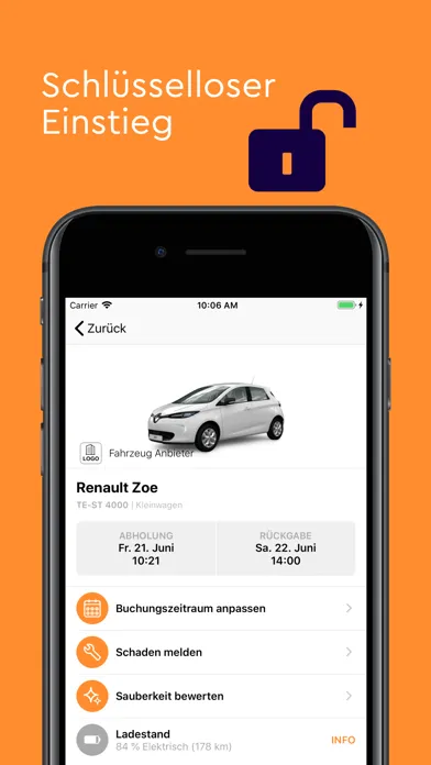 Tangkapan skrin rhenag eCarsharing