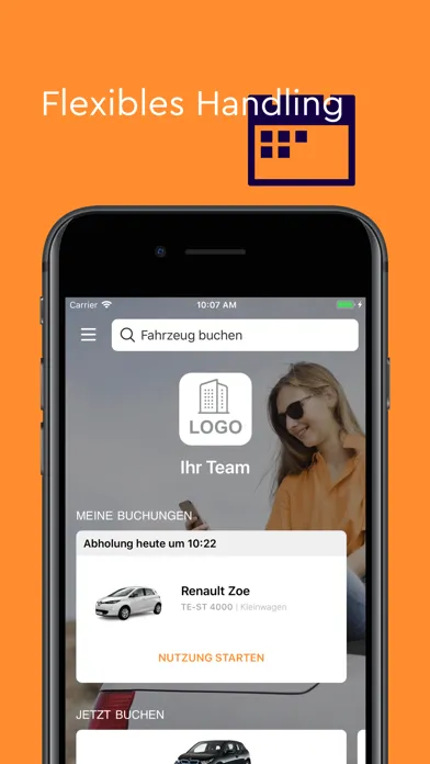 Tangkapan skrin rhenag eCarsharing