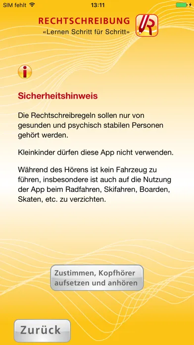 Rechtschreibung App スクリーンショット