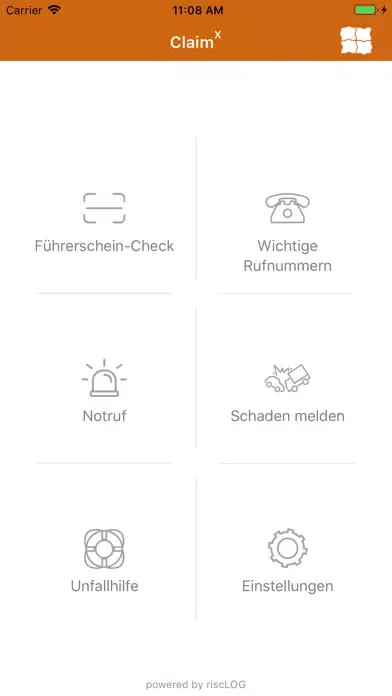 Скриншоты ClaimX:App