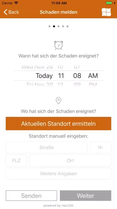Скриншоты ClaimX:App