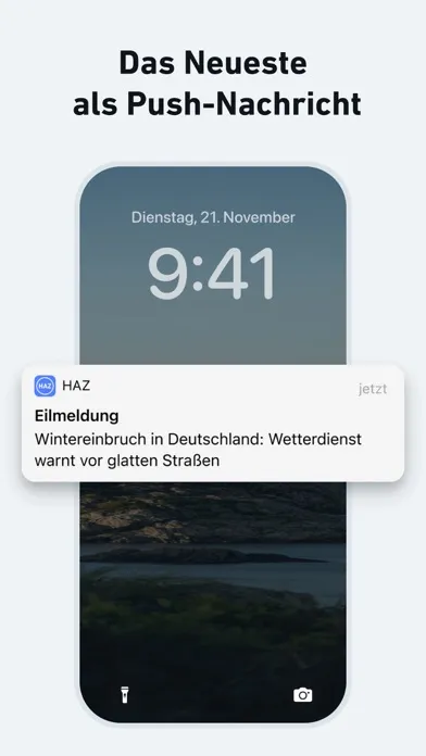 Скриншоты HAZ - Nachrichten und Podcast
